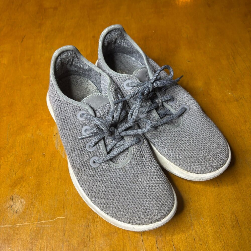 Allbirds Tree Runners TR Shoes Women’s 9 Gray Athletic Casual Shoes Sneakers